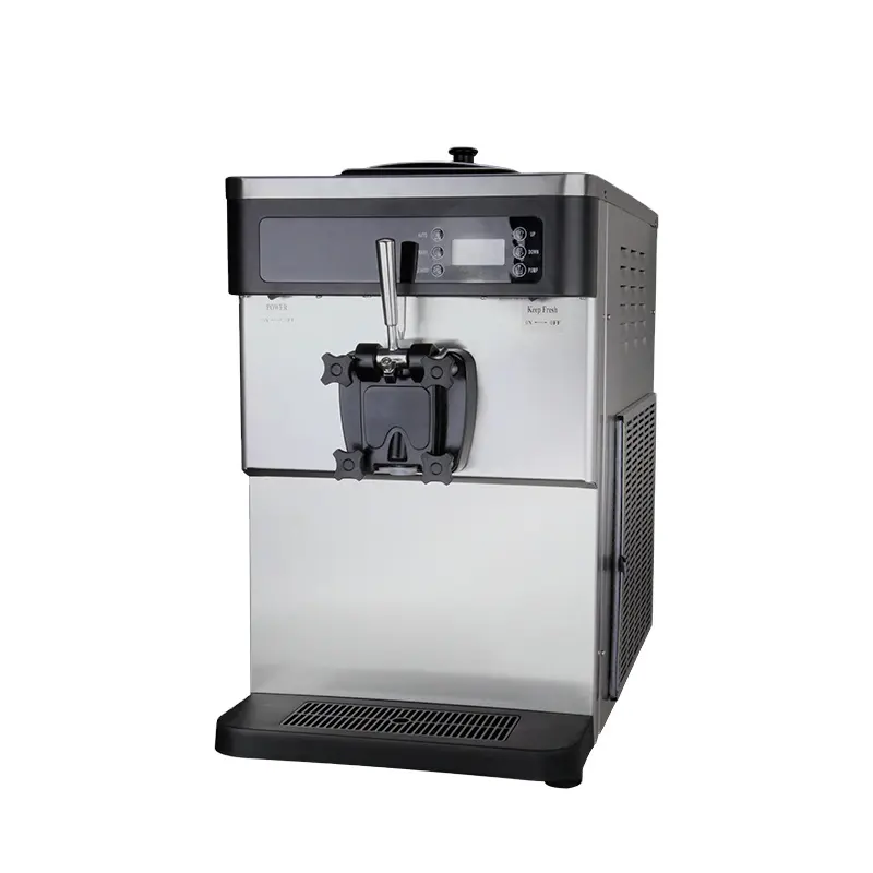 Machine commerciale appareil de fabrication de crème glacée, D828A