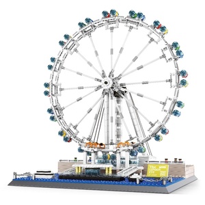 ของเล่นเด็กความคิดสร้างสรรค์ของLondon Eye 1528 Pcsบล็อกอาคารพลาสติกของเล่นเพื่อการศึกษาเด็ก - Product Image 1