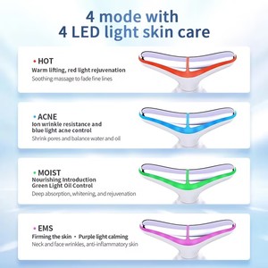 New Design High Frequency Vibration Massage <strong>Biomimetic</strong> Design Fish Tail Shape Facial Massager for Face Care
