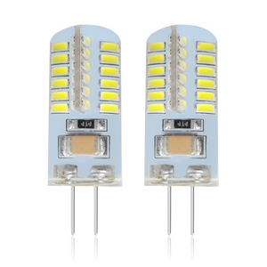 หลอดไฟ LED G4ลูเมนสูงสำหรับตกแต่งบ้าน AC 85-265V 4W Gy6.35ดาวน์ไลท์ LED พร้อมสวิตช์ควบคุมระยะไกลสำหรับใช้ในบ้าน