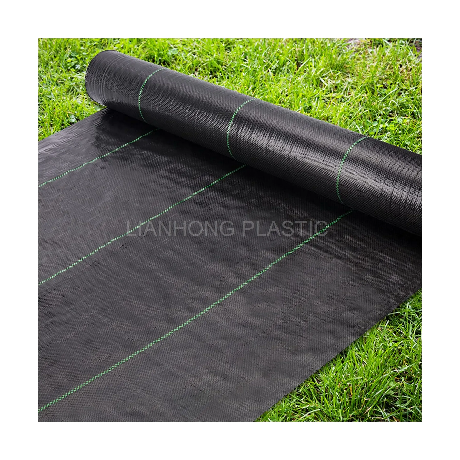 PP tessuto weed membrana PE copertura del terreno weedmat anti erba weed control cloth blocker garden pacciamatura paesaggio tessuto barriera mat