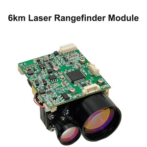 Modulo di distanza Laser Lidar per esterni modulo telemetro Laser 1535nm Mini UART 6km sensore Laser telemetro