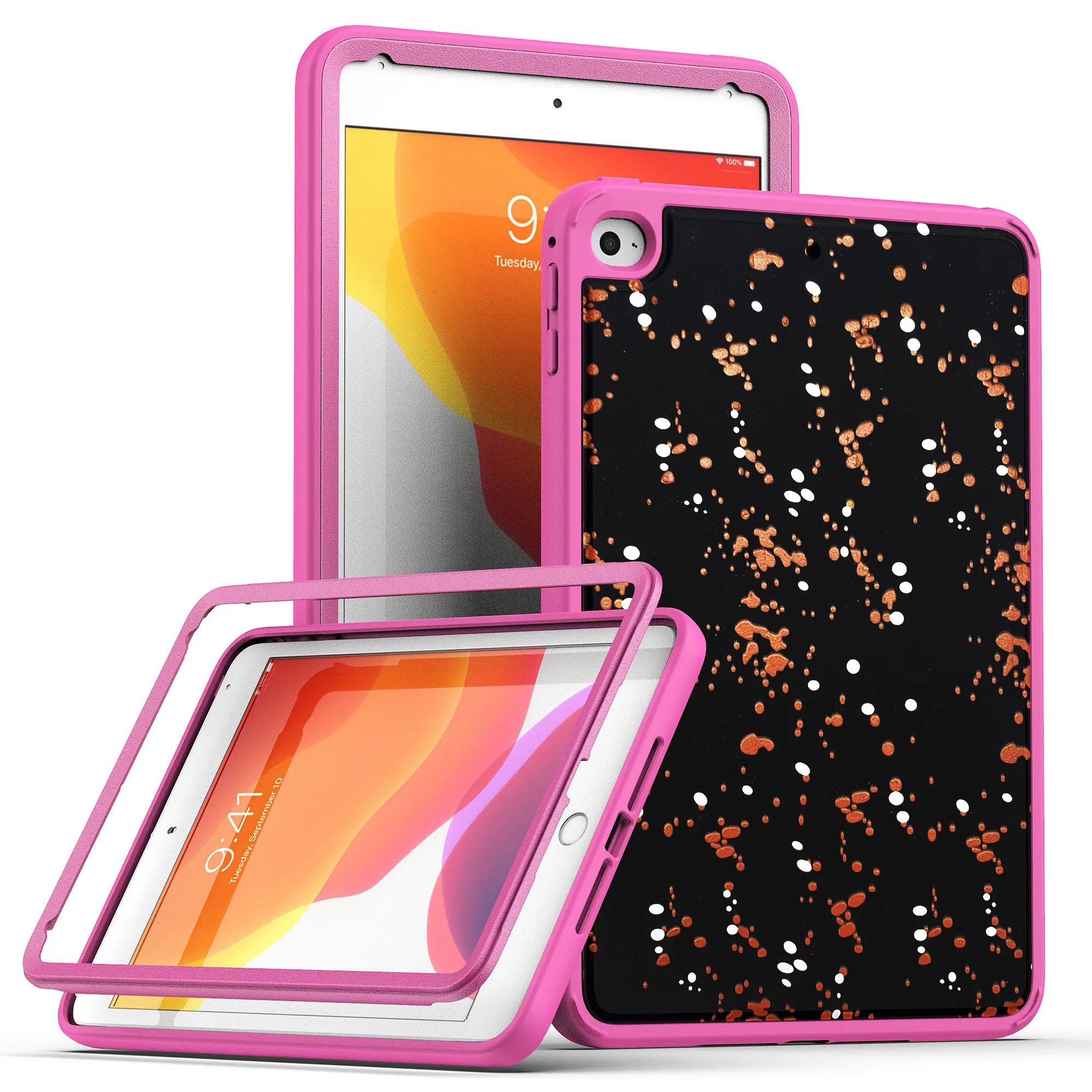 Ultra Slim Soft PU Dual Layer Tablet Cover For shock proof 6 8.3 Inch ipad mini 4 case