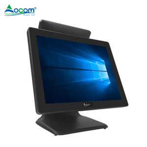 POS-1513 OCOM 15 Inch Capacitive Touch Screen Aluminium Alloy POS <strong>System</strong> Dual Screen POS Machine - Product Image 4