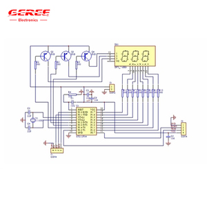 5V Ultraschall-Abstands sensor platine für HC-SR04 Test distanz modul Digitale Röhren anzeige und programmier barer Download - Product Image 5