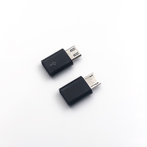 ミニショートマイクロUSBBオス-USBCタイプメスコンバーターUSB-C V8Type-Cアダプターおよびコネクター - Product Image 2