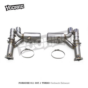 PORSCHE 911 997/997 için OEM yüksek cilalı Catback egzoz sistemi. 1 TURBO 3.6 2004-2012 yarış spor araba egzoz borusu susturucu - Product Image 3
