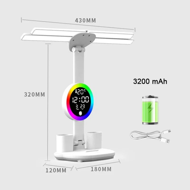 ชาร์จนาฬิกา3200mAh // สีขาว
