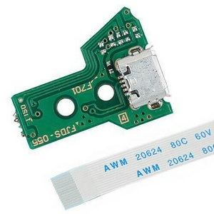 Anschluss USB LED Ladeans chluss Sockel Ladegerät Board Für PS4 Pro Und Slim Playstation 4 Controller JDS-055 PCB - Product Image 3