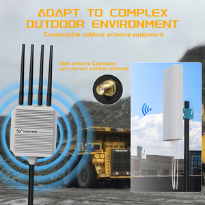 Snapdragon X75 AX3000 açık ağ erişim noktası 2500Mbps çift SIM POE güç VPN portu ile 4G/5G küresel ağlar destek - Product Image 6