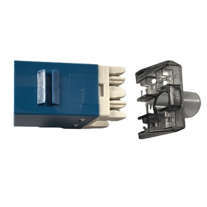 高品质6类UTP RJ45梯形插孔180模块化耦合器UTP电信网络模块 - Product Image 4
