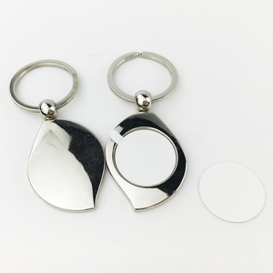定制标志金属钥匙扣A47铝合金圆形彩绘工艺完美纪念品模型 - Product Image 3