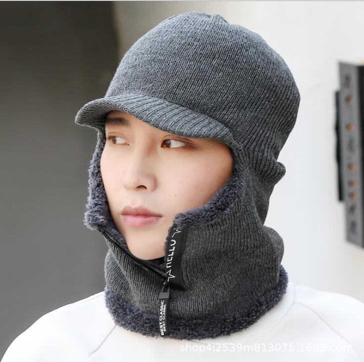 Gray-vertical zipper integrated