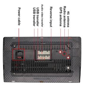 9 "Android 11 2 Din navigazione GPS lettore MP5 Video multimediale universale 2.5D - Product Image 2