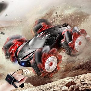 EPT yeni oyuncak arabalar 2.4GHz 4WD jest algılama uzaktan kumanda RC dublör araba ile serin ışık ve müzik - Product Image 2