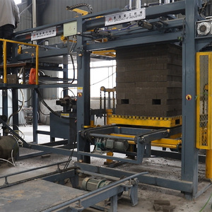 Linea di produzione automatica di mattoni ad incastro del suolo di risparmio di manodopera con l'impilatore cuber - Product Image 2