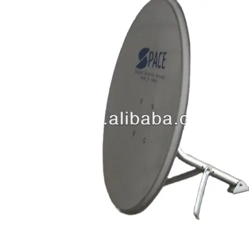 well strength and stability KU band 45cm satellite tv antenna with round horizontal support