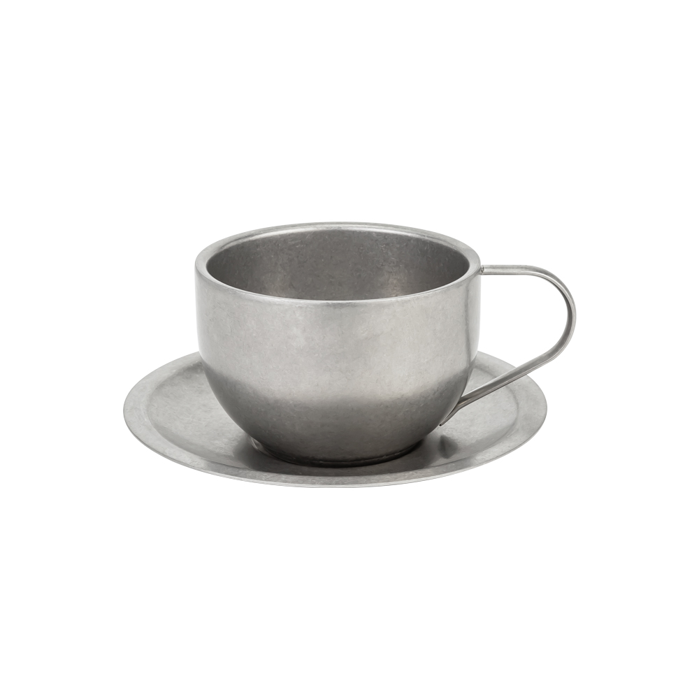 250 ml avec soucoupe et cuillère