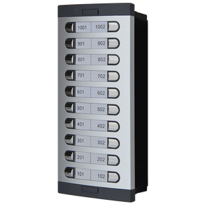 High Quality Easy <strong>Installation</strong> <strong>Intercom</strong> Entry <strong>System</strong> Two-Way 20 Posts Audio Door Phones Panel for Multi Apartment Audio Doorbell - Product Image 1