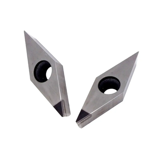 Insertos de diamante PCD/PCBN, herramientas de torno CNC VBGT, insertos de torneado para procesamiento de aluminio