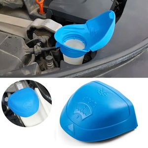 Plastik mavi araba ön cam sileceği yıkayıcı sıvı haznesi tankı şişe kapağı kapak <span class=keywords><strong>VW</strong></span> SKODA 6V0955485 6V0 için Audi için 955 485