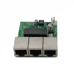 3 + 1 puerto de 10 / 100Mbps Ethernet módulo interruptor (inversa POE) - Product Image 2