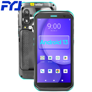 FYJ F9825 5.5'' 8-Core 4+64G IP68 Handheld Pda <strong>Android</strong> 13 Data Collector Pdas <strong>Bar</strong> <strong>Code</strong> <strong>Scanners</strong> NFC Mpos Rugged Terminal Pdas - Product Image 1