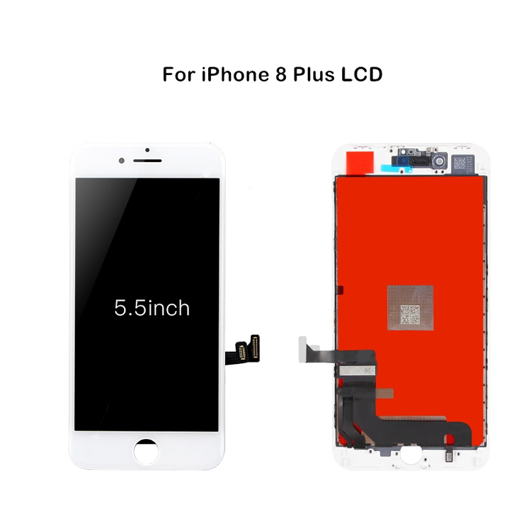 8 Plus LCD blanc