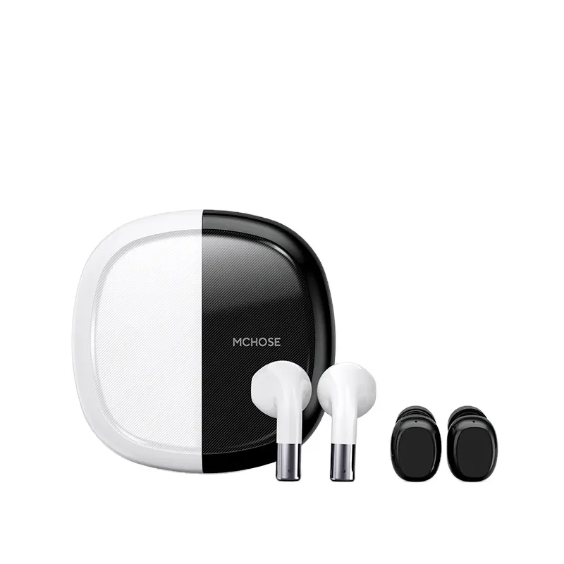 Pilihan bh288 produk terlaris 2023 ENC panggilan peredam kebisingan headset nirkabel Mini portabel