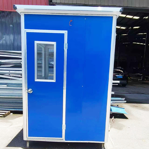 STC厂家直销定制廉价保安岗亭使用寿命长配有电气系统室外门禁 - Product Image 1
