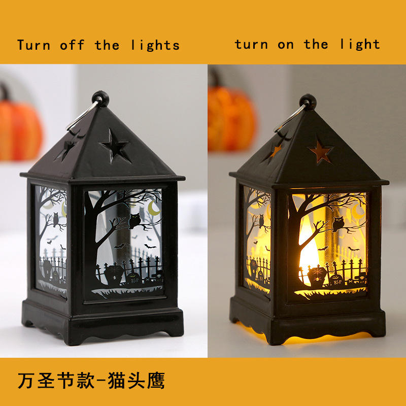 Estilo de búho de Halloween