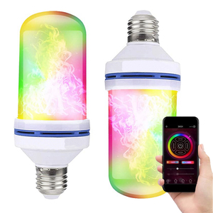 Creative 4 modes Gravity Sensor Flame Lights E27 E26 <strong>E14</strong> LED Flame Effect Fire Light Bulb <strong>6W</strong> Flickering Emulation Decor <strong>Lamp</strong> - Product Image 1