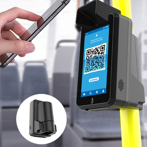 IP65 IK09 наружный платежный терминал интегрированный безналичный QR-код водонепроницаемый четырехъядерный без присмотра POS для валидатора автобусных билетов CM30 - Product Image 3