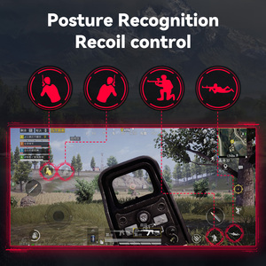 Teclado ratón juego para Android conexión inalámbrica BT adaptador USB para pubg teléfono móvil Gamepad