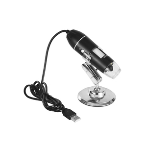 Microscopio electrónico Digital portátil, herramienta de mano con 8 luces LED, 1080P, 1000X, USB, de la piel para moneda, PCB - Product Image 4