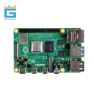 Raspberry Pi 4 modello B 1 2 4 8 GB RAM Cortex-A72 ARM v8 64-bit SoC 1.5GHz Gigabit Ethernet WiFi BLE 4K Video RPi 4B Pi4