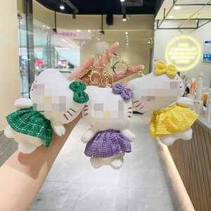 พวงกุญแจตุ๊กตาฮัลโหลคิตตี้แบบนิ่มอุปกรณ์เสริมสำหรับทุกคนทำจากวัสดุรีไซเคิลที่ปลอดภัย - Product Image 5