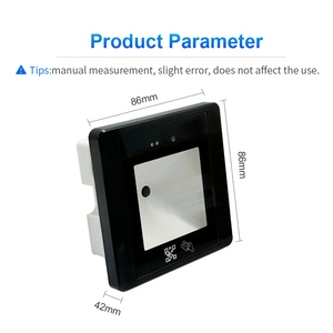 Lector de tarjetas Rakinda RD002 USB 125KHz TCP IP, control de acceso Ethernet, código QR, Wiegand - Product Image 5