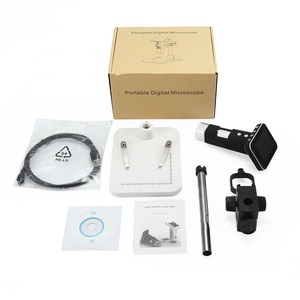 Profesyonel Stand 500X Zoom büyüteç 2MP görüntü sensörü USB dijital mikroskop taşınabilir el mikroskop - Product Image 4