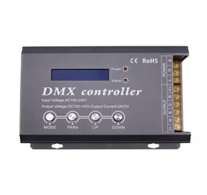 RGBW Controller LED DMX300D Decoder DMX Controller Dimmer 4CH * 2A connettore luce a Led