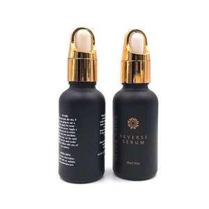 Wholesale <strong>Empty</strong> 5ml <strong>10ml</strong> 15ml 50ml 100ml Matte Black Essential Oil Glass Bottles 30ml 1oz Glass Dropper Bottles With <strong>Box</strong> - Product Image 6
