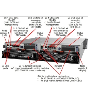 Original <strong>IBM</strong> Storwize V5000 for Lenovo with 240x 8 TB NL SAS HDDs <strong>Networking</strong> Storage - Product Image 2
