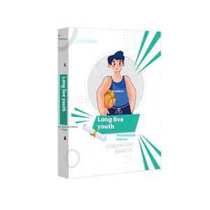 人气A4初中同学招聘笔记本创意可拆卸活页毕业纪念册 - Product Image 1