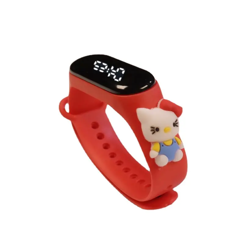 2024 High Quality Kids Wholesale Silicone LED Children Wrist Children Reminder cartoon Unique Kids Watches
