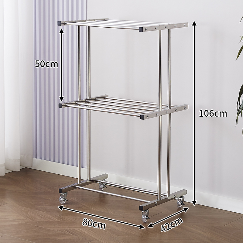 Crystal universal wheel-double length 80-full body stainless steel