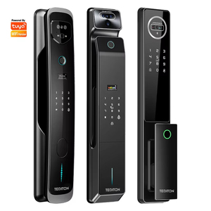 Smart Lock Cerradura Wifi biometrico impronta digitale di sicurezza completamente automatico 3d riconoscimento del volto Smart serratura della porta con la macchina fotografica - Product Image 1