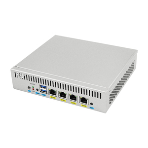 Ordenador personalizado Industrial sin ventilador Indust Pfsense Firewall Micro integrado Intel Atom Box N2600 procesador Mini PC Soft Router - Product Image 2