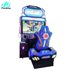 FunTime屋内コイン操作シミュレーションドライビングカーモーションダーティドライブH2オーバードライバーレーシングカーアーケードゲーム機