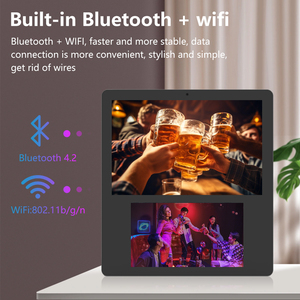 8 13,3 дюймов двойной сенсорный экран Android 11 рекламная машина LCD Digital Signage дисплей коммерческий плакат плеер для ресторана - Product Image 3