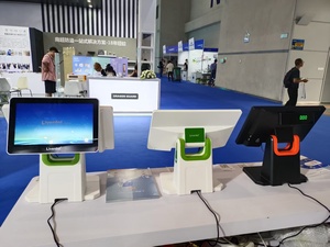 Liverdol Hot Nhà cung cấp bán buôn màn hình cảm ứng kép kiểm tra truy cập tiền mặt đăng ký đầy đủ <span class=keywords><strong>POS</strong></span> hệ thống máy với QR Máy quét mã - Product Image 6